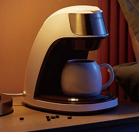 mesin kopi konka sebagai hadiah aniversarry untuk suami