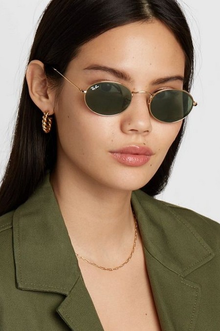 oval frame glasses