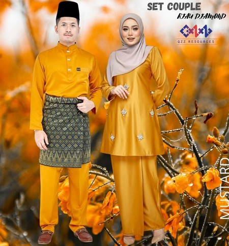 set riau diamond couple