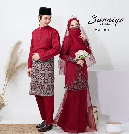 suraiya eksklusif maroon