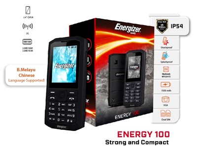 handphone Energizer E100