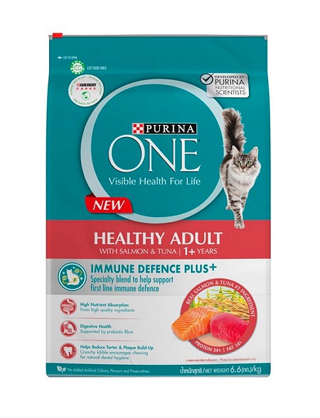 purina one healthy adult makanan kucing terbaik