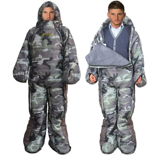 sleeping bag bentuk baju